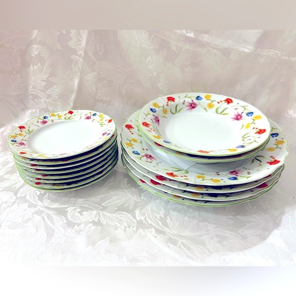 Set of 14 Vintage Denby fine china Made in